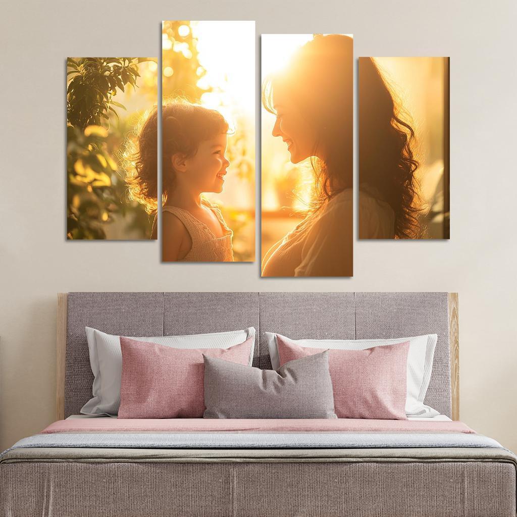 The Mirror Of Love Reflecting A Mothers Spirit One-piece Frames