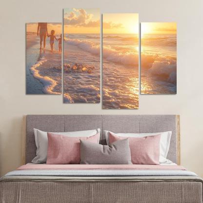 Waves Of Love The Depth Of Motherhood Custom Paintings Frame