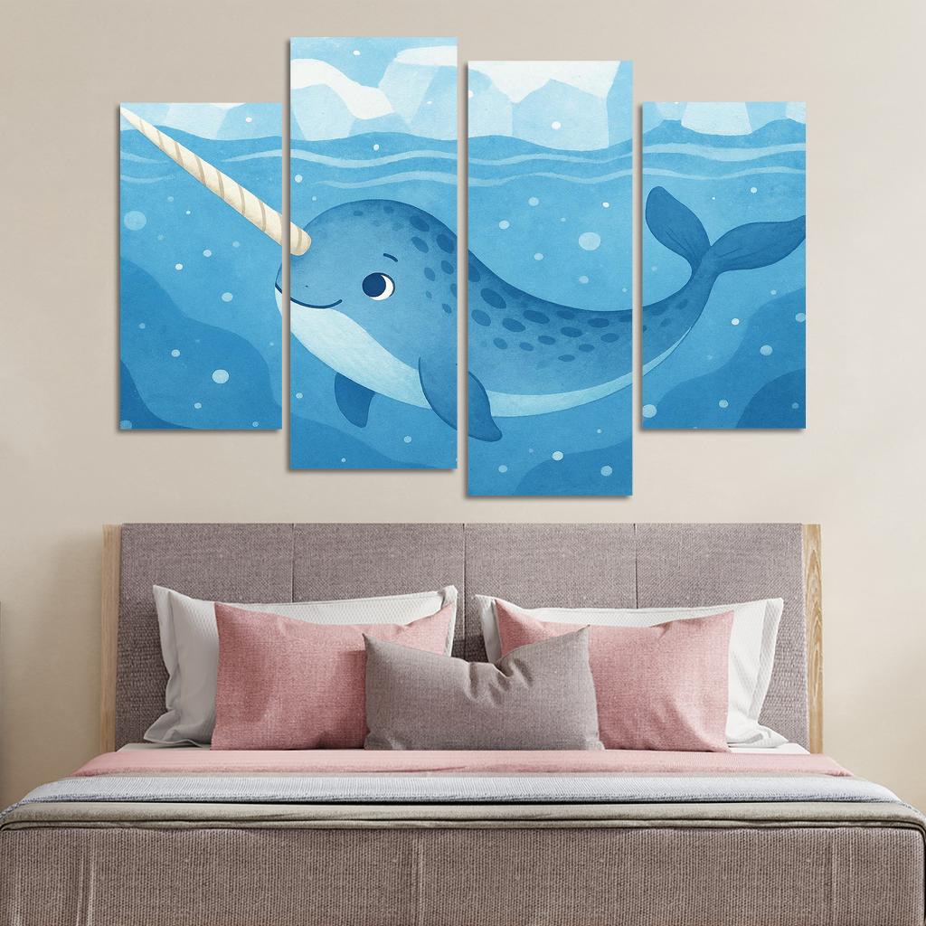 Noble Narwhal Adventure Premium Artwork Frames