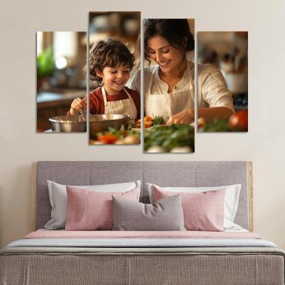 The Heart Of Home A Mothers Unconditional Love Canvas Paintings Frame