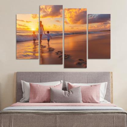 Footprints Of Love A Mothers Guiding Path One-piece Frames