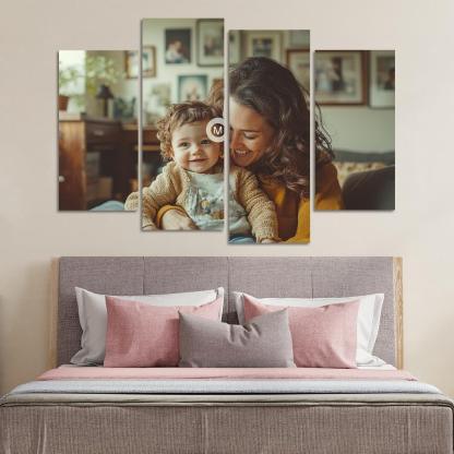 The Nurturers Embrace A Mothers Love Canvas Paintings Frame
