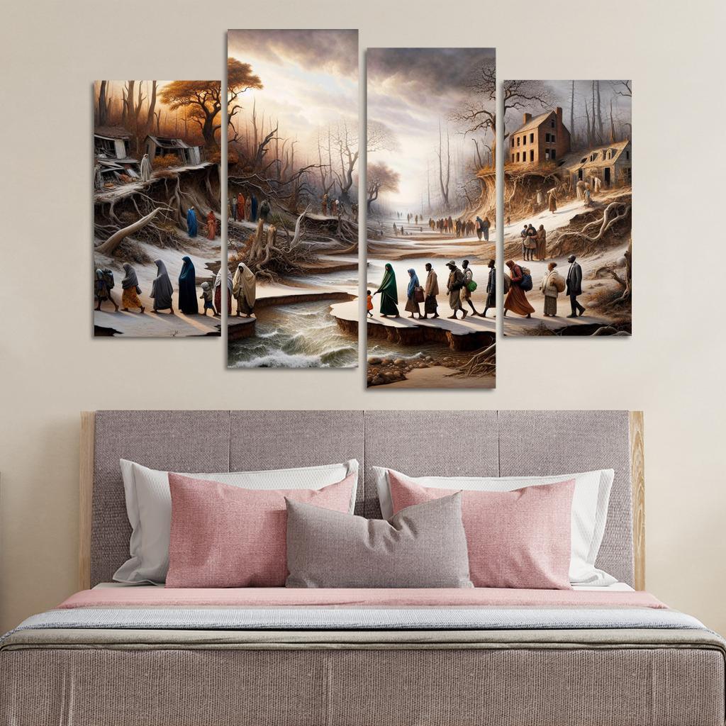 Climate Refugees The Human Face Of Environmental Displacement Art Trends