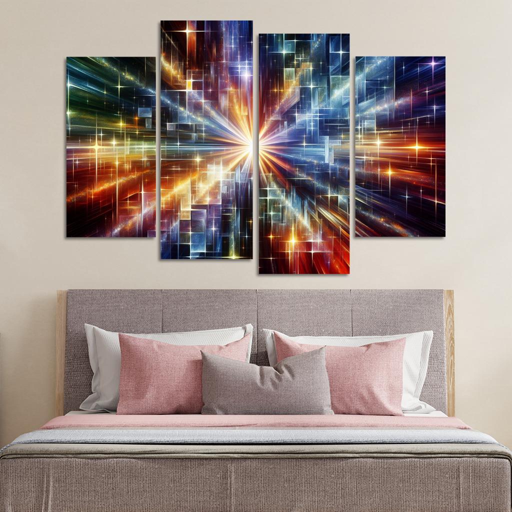 Fragments Of Light Premium Artwork Frames
