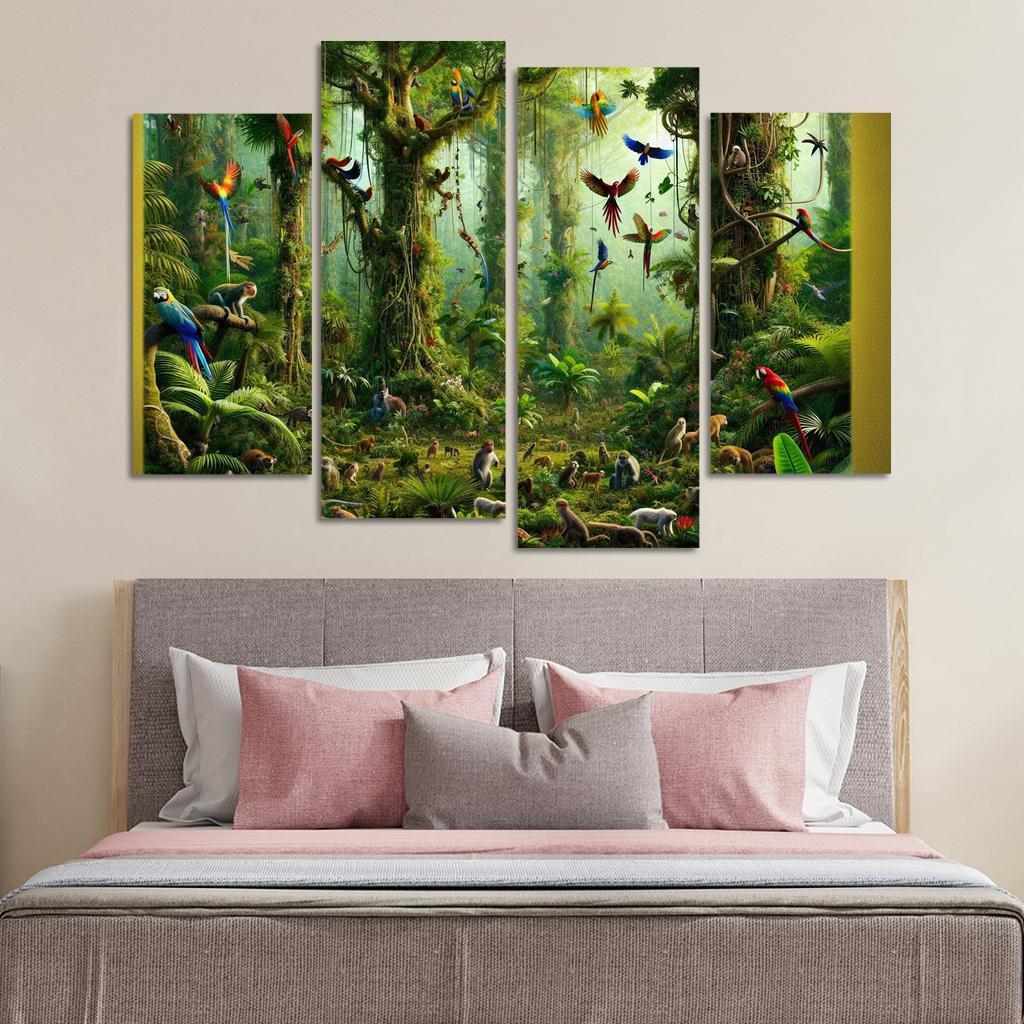 Nature's Voices Advocating For Biodiversity Custom Paintings Frame