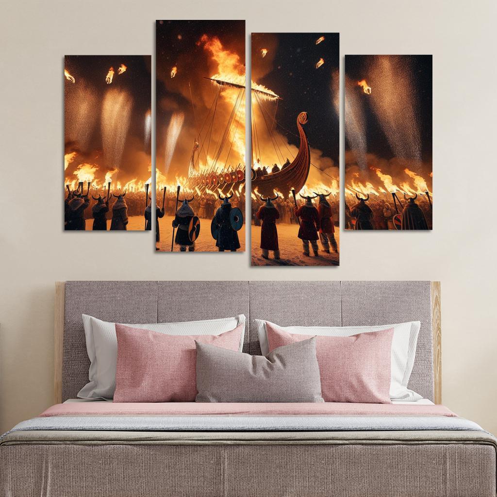 Up Helly Aa - Lerwick Scotland One-piece Frames