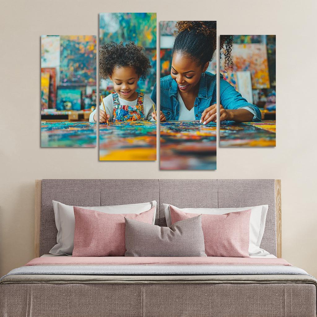 The Art Of Love A Mothers Masterpiece One-piece Frames