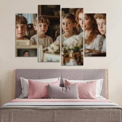 Echoes Of The Past A Mothers Legacy Custom Paintings Frame