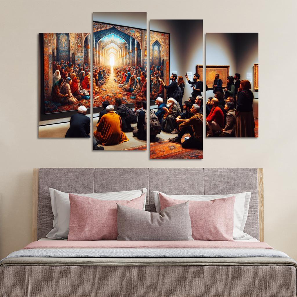 Threads Of Solidarity Art On Global Refugees Framed Paintings