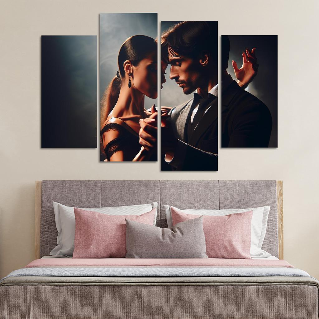 Tango The Dance Of Passion Modern Paintings Frame