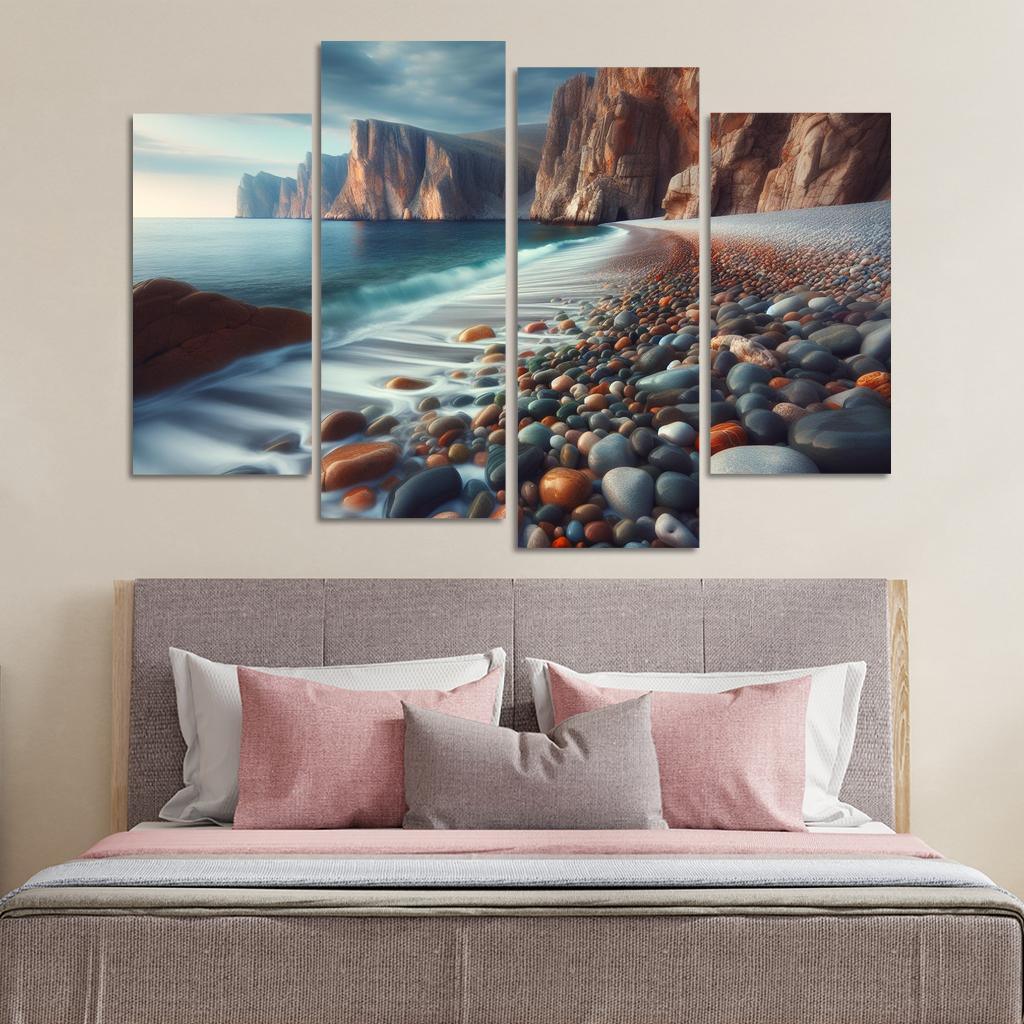 Pebble Beach Escape Natures Artwork Premium Artwork Frames