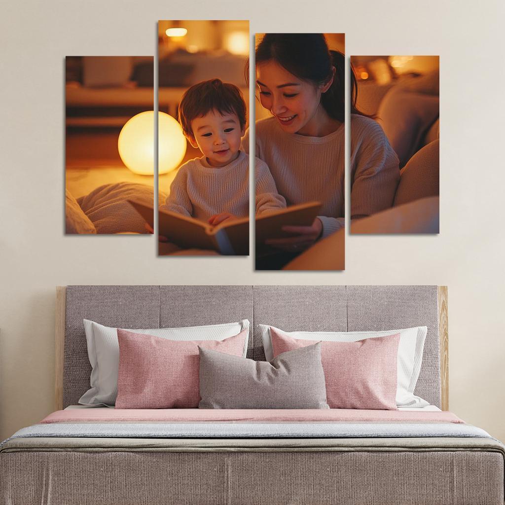 The Gift Of Storytelling Tales Of Love Custom Paintings Frame