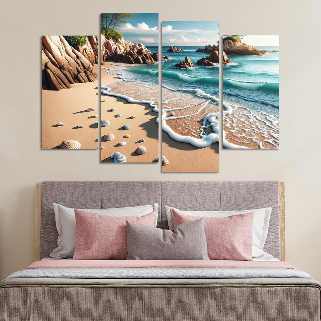Secret Shore Off-the-beaten-path Oasis Premium Artwork Frames