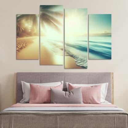 Tranquil Waters A Quiet Refuge Canvas Paintings Frame