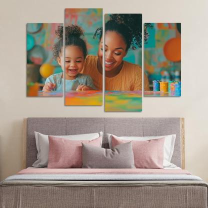 The Colors Of Love A Mother's Palette One-piece Frames