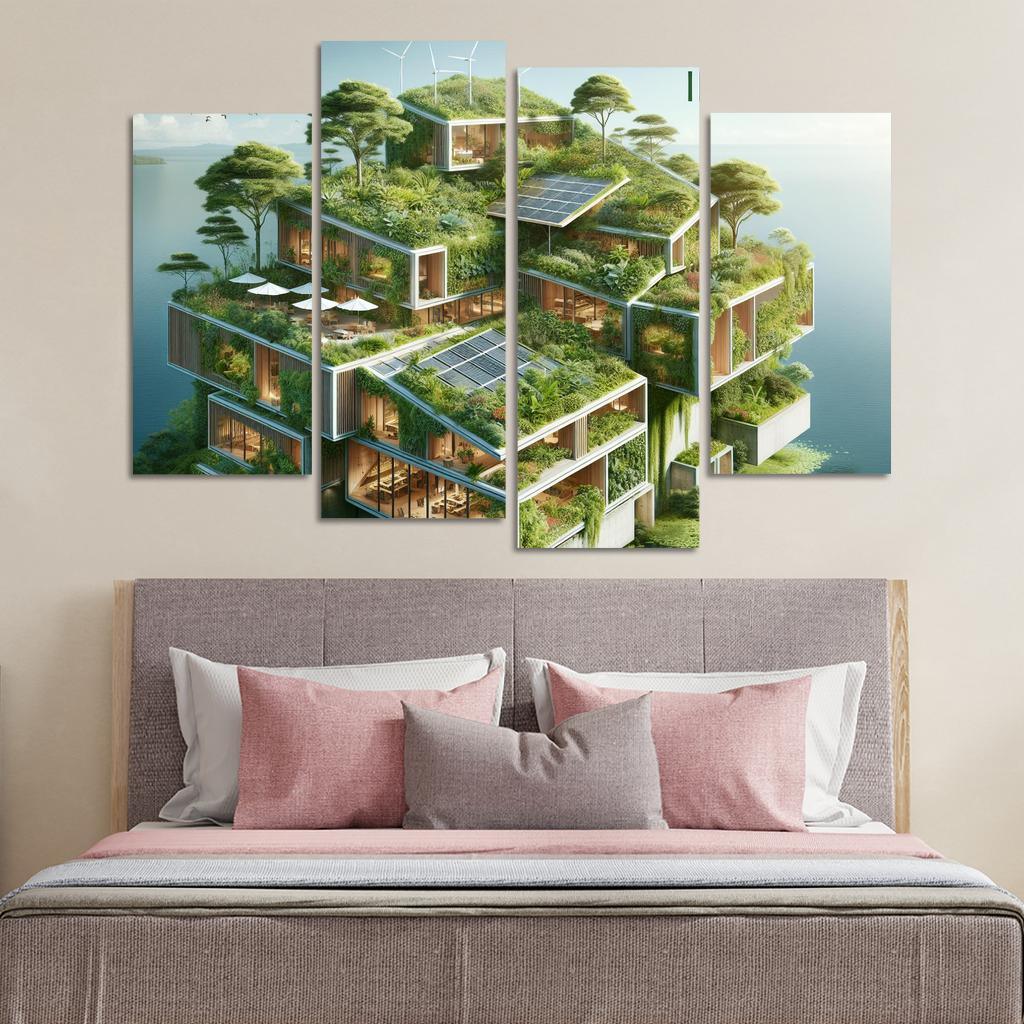 Symbiotic Architecture Custom Paintings Frame