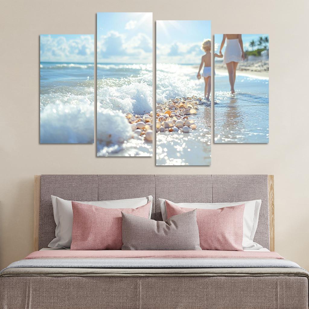 Waves Of Love The Ocean Of Motherhood Custom Paintings Frame