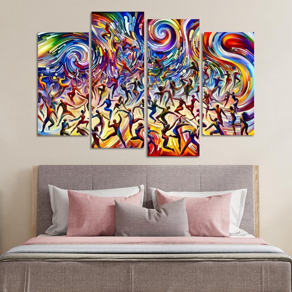 Choreography Of Lifes Journeys Premium Artwork Frames