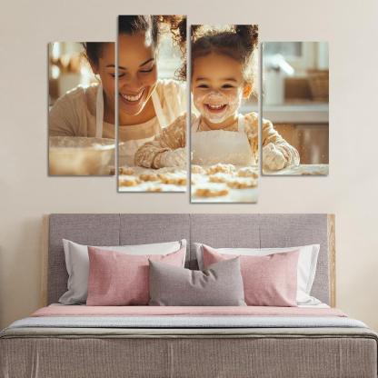 The Beauty Of Small Moments A Mothers Care Custom Paintings Frame