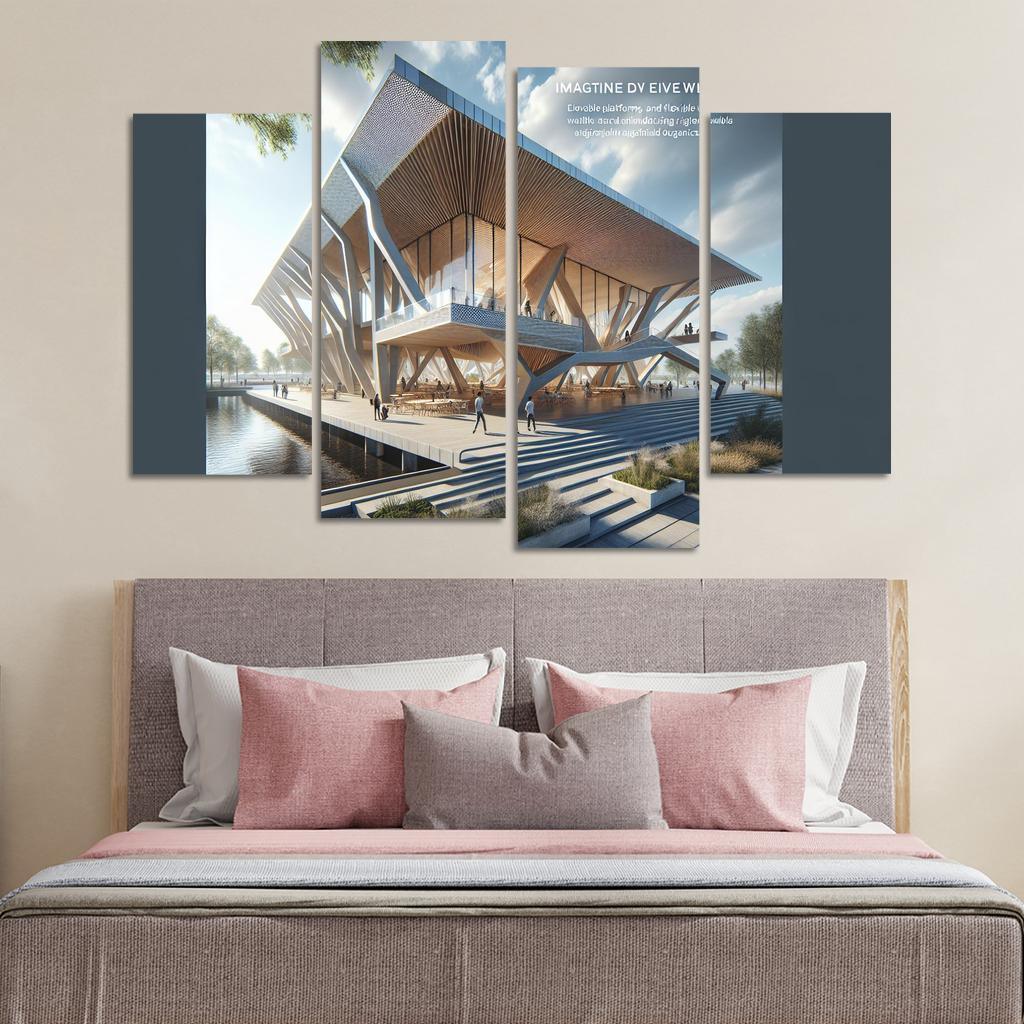 The Resilient Pavilion Custom Paintings Frame