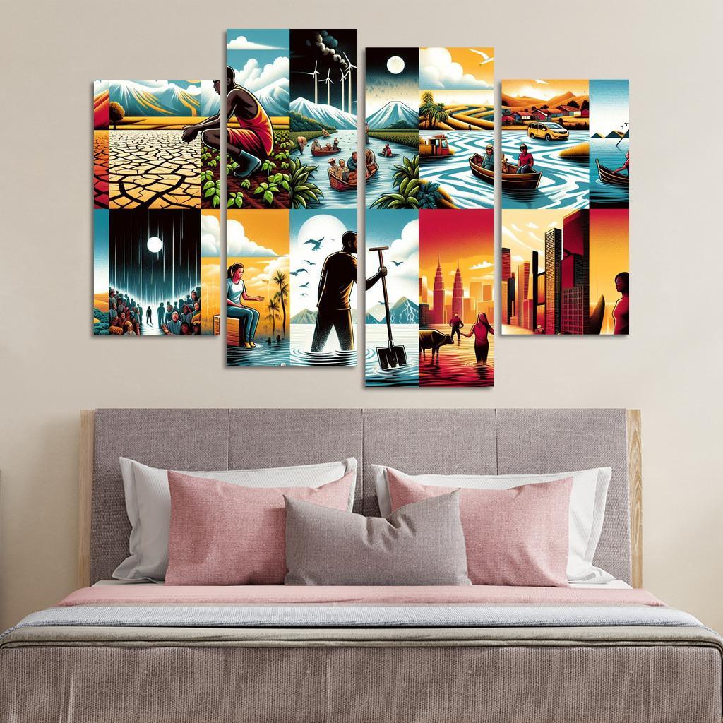 Interconnected Futures The Global Impact Of Climate Change Art Trends