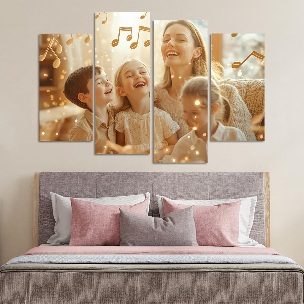 A Symphony Of Love Music That Connects Custom Paintings Frame