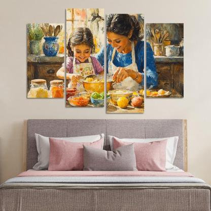 Culinary Memories The Recipe Of Love Custom Paintings Frame