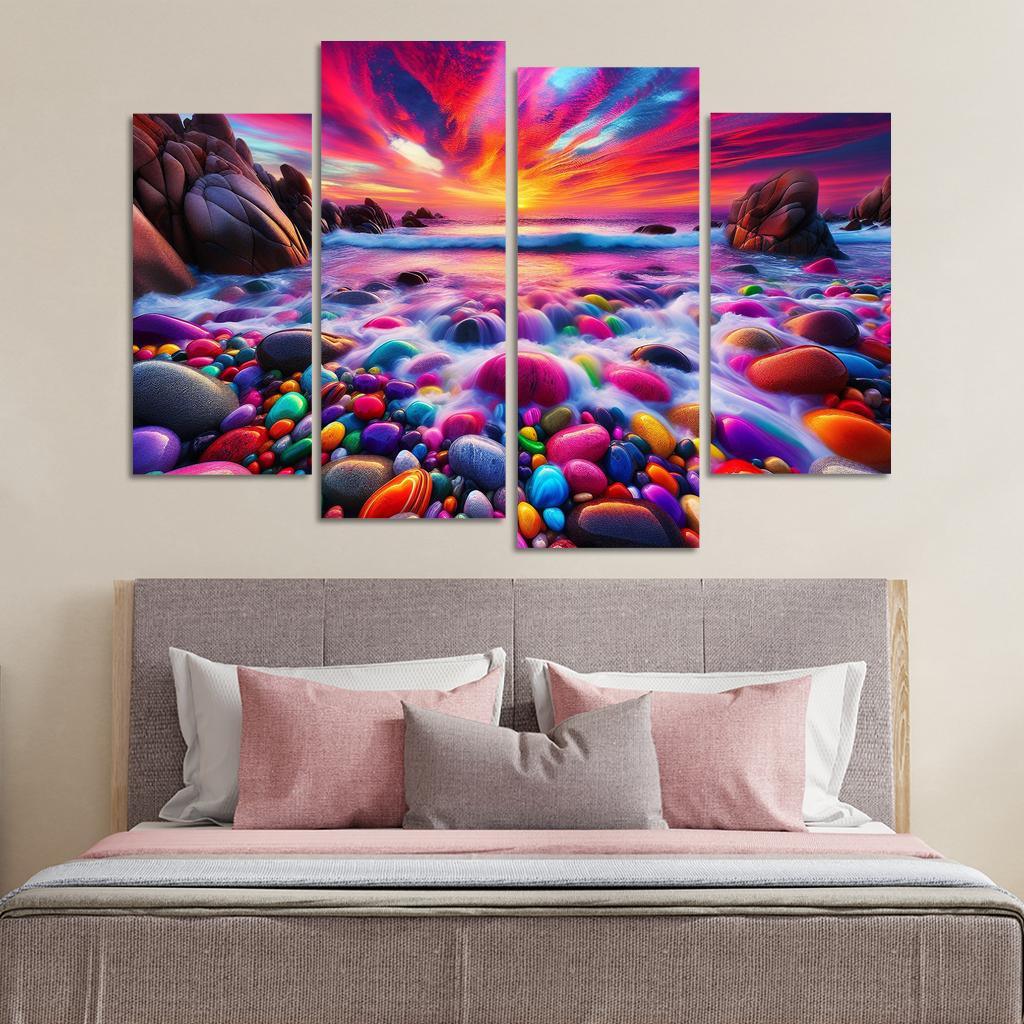 Cove Of Colors A Photographer's Paradise Custom Paintings Frame