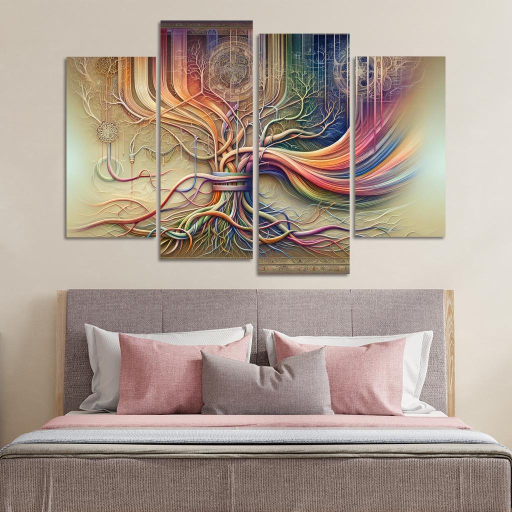 Threads Of Time And Space Premium Artwork Frames
