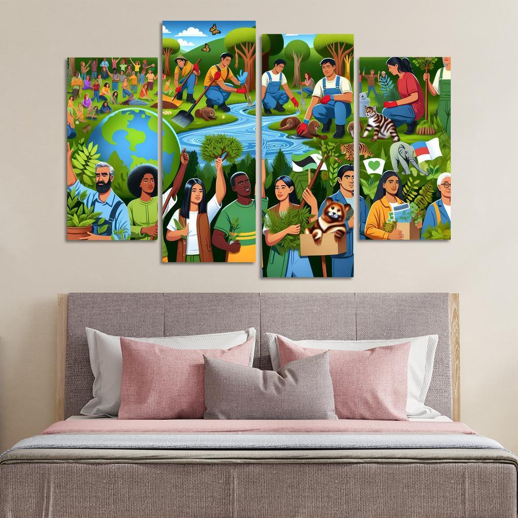 Earth Guardians Celebrating Environmental Activism Art Trends