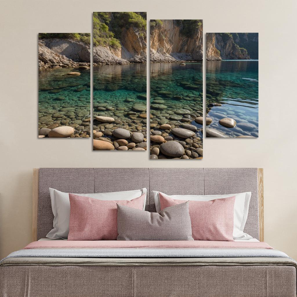 Crystalline Waters Of Tranquil Cove Art Trends