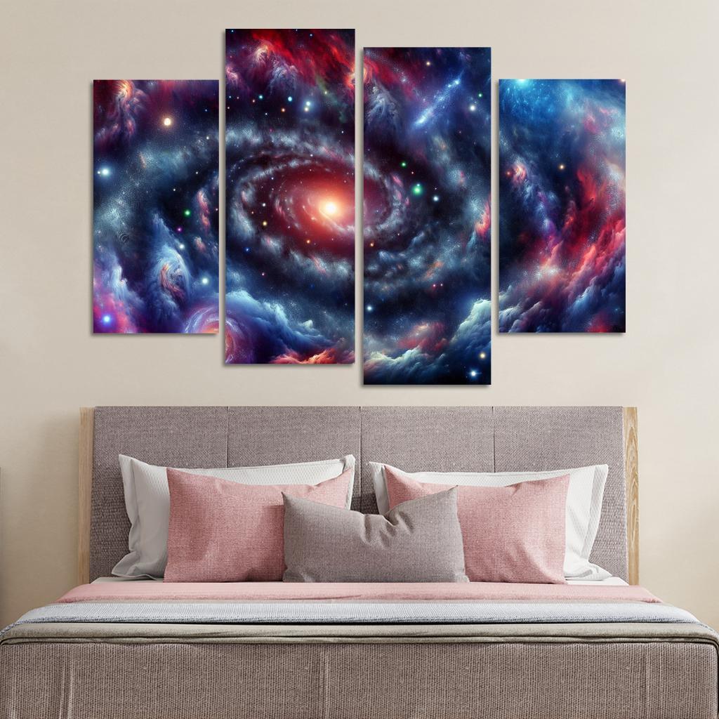 The Enigma Of Dark Energy Abstract Paintings Frame