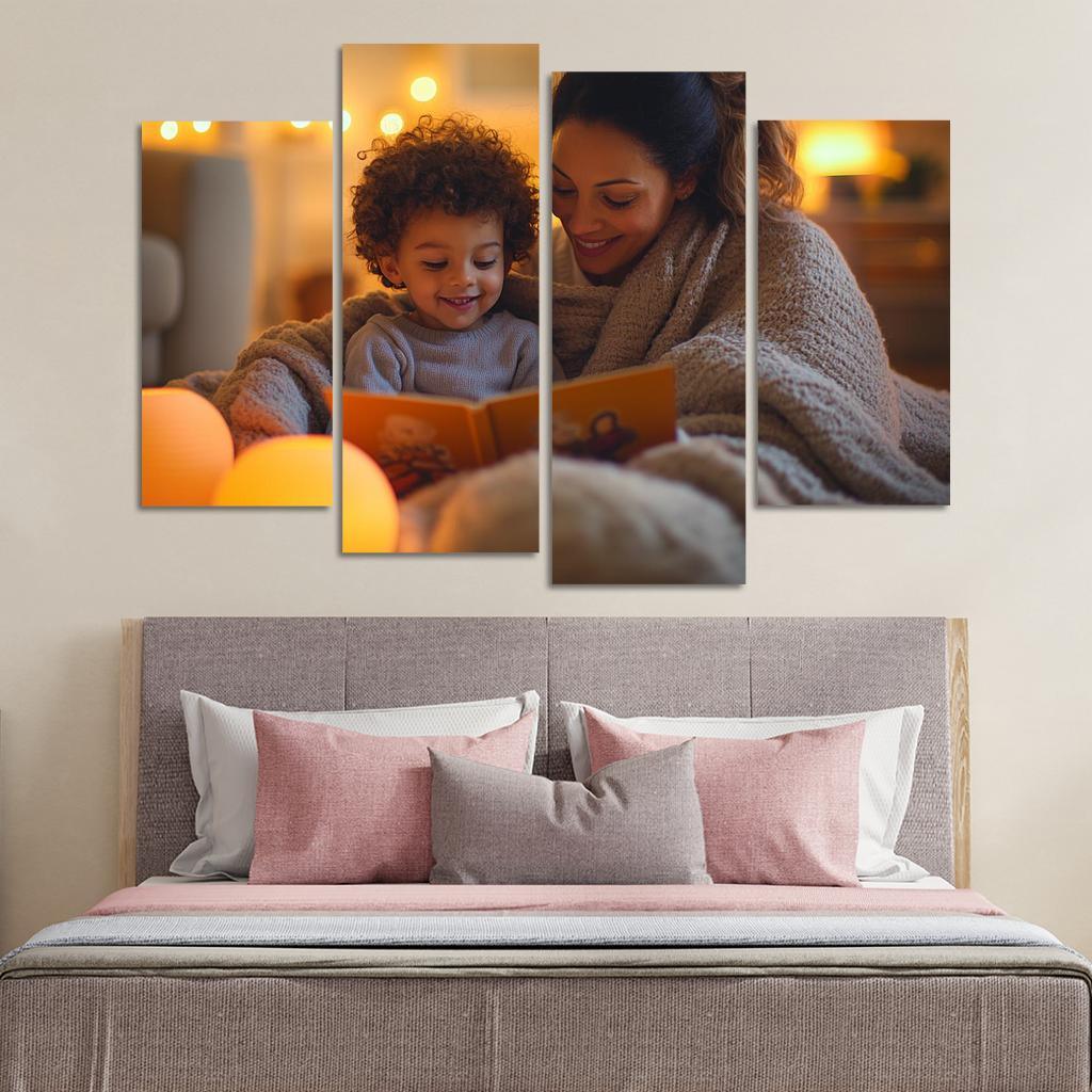 The Blanket Of Comfort A Mothers Warmth One-piece Frames