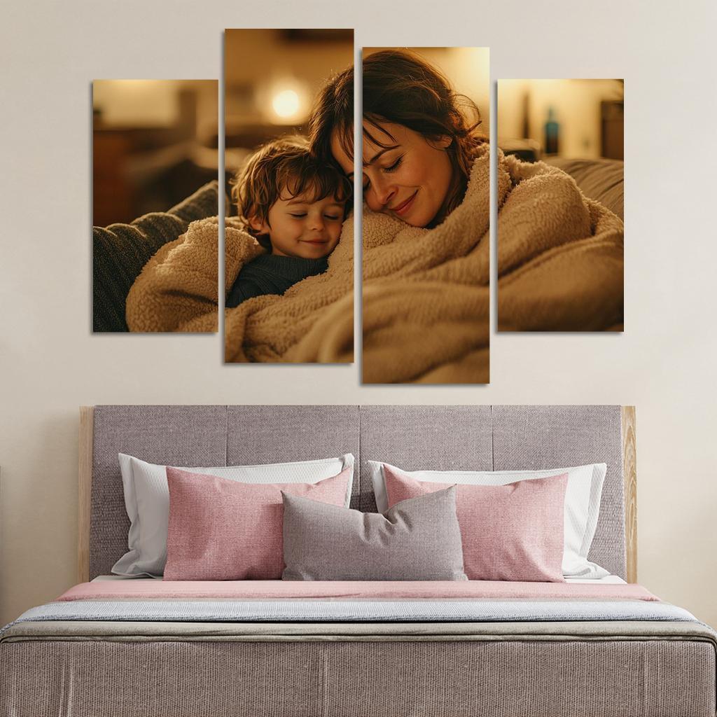 The Comforting Blanket Wrapped In A Mother's Love One-piece Frames