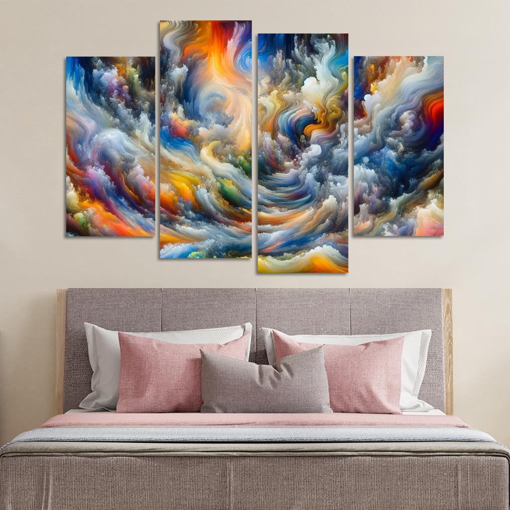 Waves Of Imagination Premium Artwork Frames