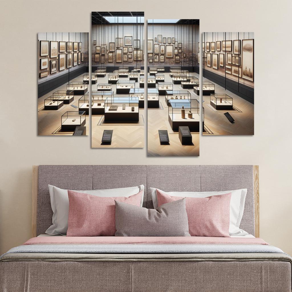 Stolen Heritage The Fight for Cultural Repatriation 4 Piece HD Canvas Wall Art-Original Frame