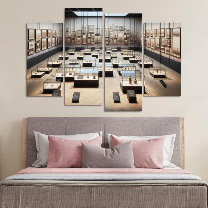 Stolen Heritage The Fight for Cultural Repatriation 4 Piece HD Canvas Wall Art-Original Frame