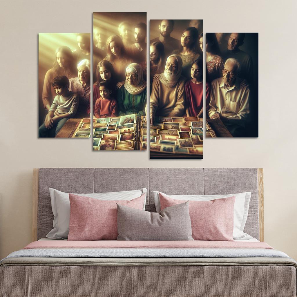Fading Memories The Impact Of Climate Change Custom Paintings Frame