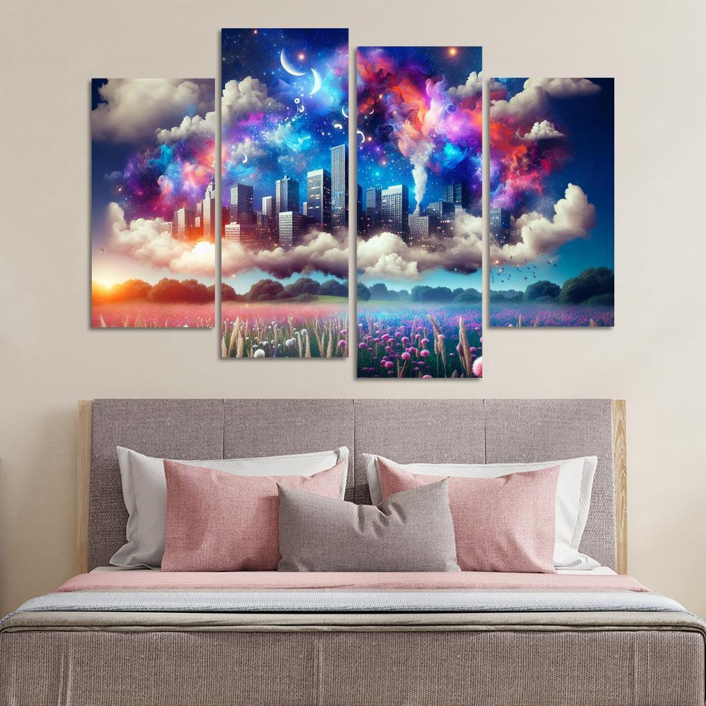 Convergence Of Dreams And Reality Premium Artwork Frames