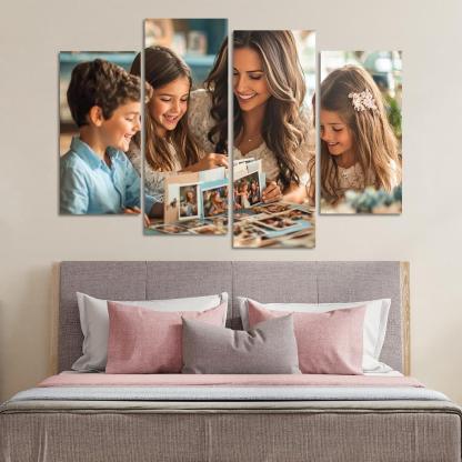 Mosaic Of Memories A Mothers Love Canvas Paintings Frame
