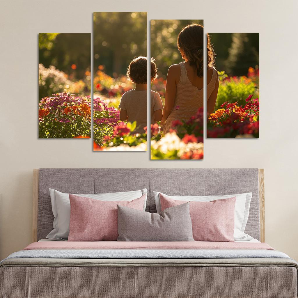 The Shield Of Kindness A Mothers Protective Love One-piece Frames