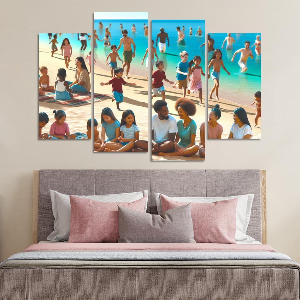 Emerald Cove Family Fun And Exploration Premium Artwork Frames