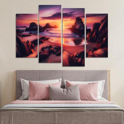 Sunset Point Iconic Views And Relaxation Premium Artwork Frames
