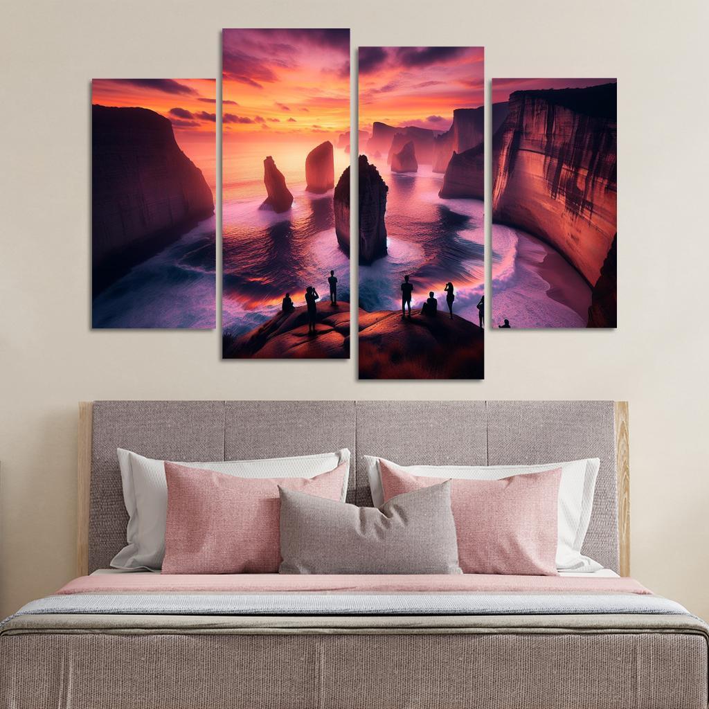 Sunset Cliffs Scenic Vistas Art Trends