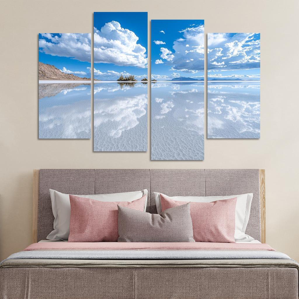 Salar De Uyuni Abstract Paintings Frame