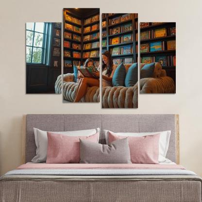 Tales Of Wisdom A Mother's Timeless Lessons Canvas Paintings Frame