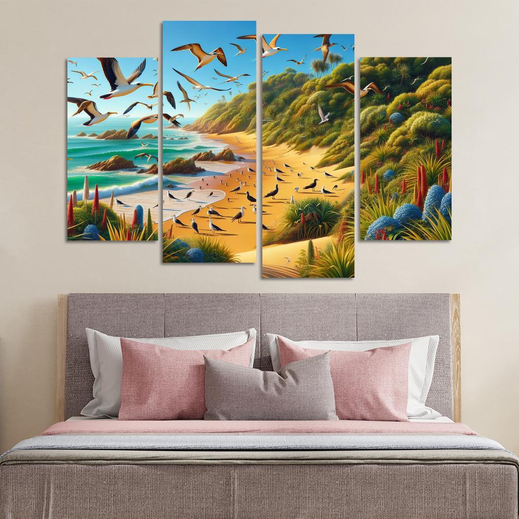 Eagle Nest Beach A Wildlife Sanctuary Custom Paintings Frame