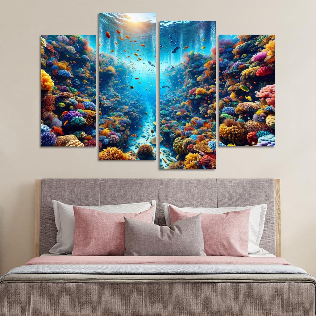 Crystal Cove Underwater Wonders Premium Artwork Frames