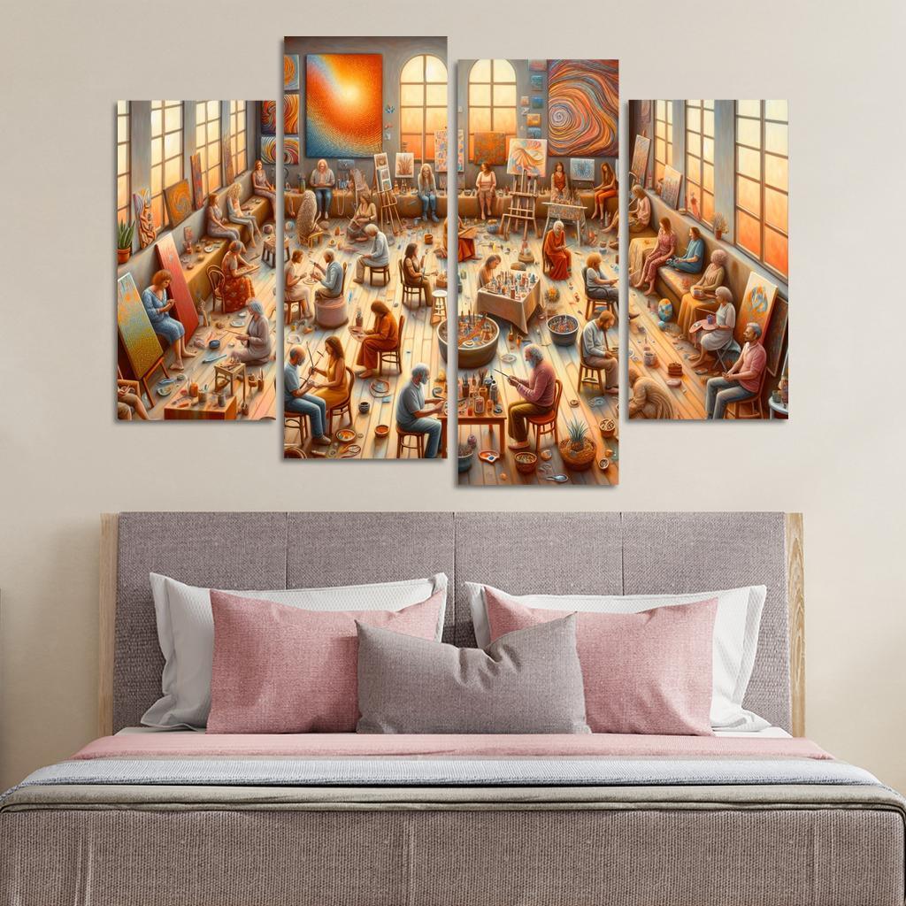 Healing Through Creativity The Power Of Art Therapy Custom Paintings Frame