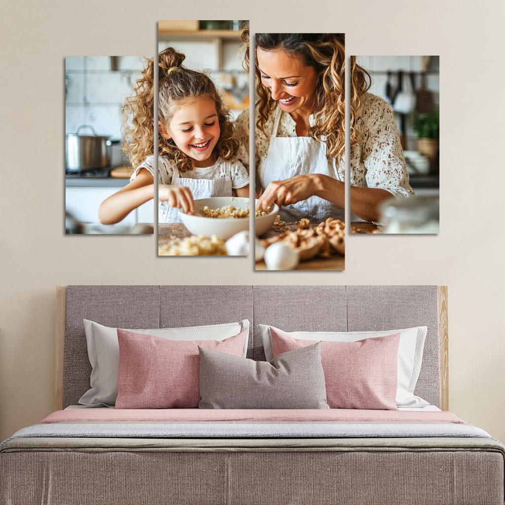 Heartfelt Recipes The Taste Of Love Custom Paintings Frame
